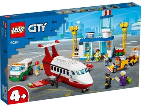 LEGO Aeropuerto Central (Edad Mínima: ‍4 - 286 Piezas)
