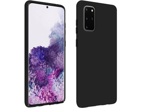 Carcasa Samsung Galaxy S20 Plus AVIZAR Semirrígida Mate Negro