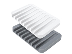 2026-linjou 2 Platos De Jabón De Silicona, Escurridor, Antideslizante, Para Baño, Cocina, Ducha