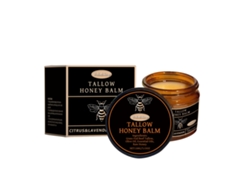 Crema hidratante con grasa de res y miel.