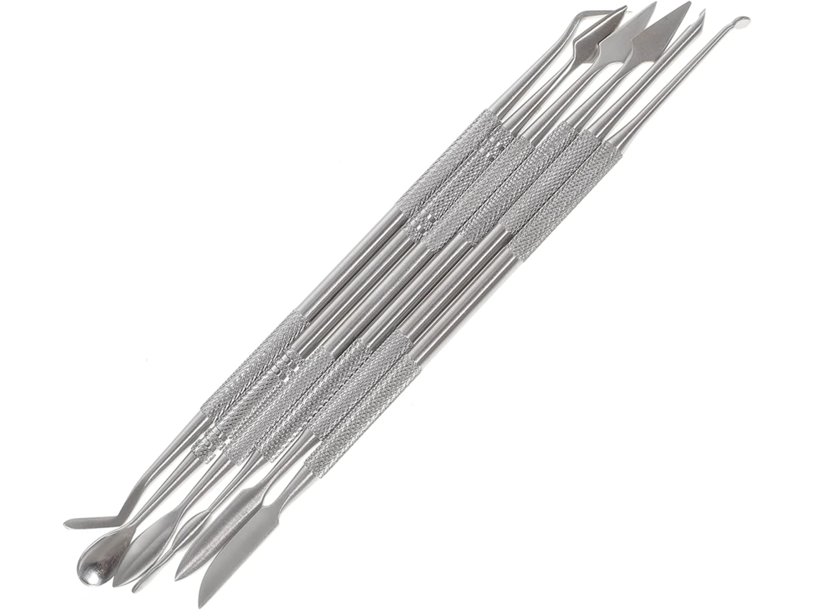 Juego De 6 Herramientas Para Cortar Arcilla, Modelar, Esculpir Y Pintar (kit De Sobremesa).