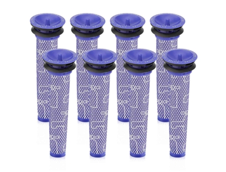 Prefiltros HEPA lavables para aspiradora Dyson V6, V7, V8, DC58, DC59, DC61, DC62, DC74, piezas de repuesto, 8 Uds.