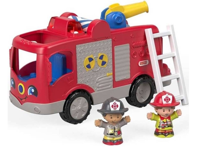 Figura DISFRAZZES de Camión Ayuda Al Bombero con Luces y Sonidos (30 x 18 x 11 cm)