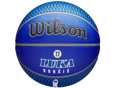Balon de Baloncesto WILSON (7 - Goma - Azul)
