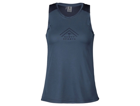 Camiseta sin Mangas de Mujer para Running SCOTT Endurance Tech Azul (S)