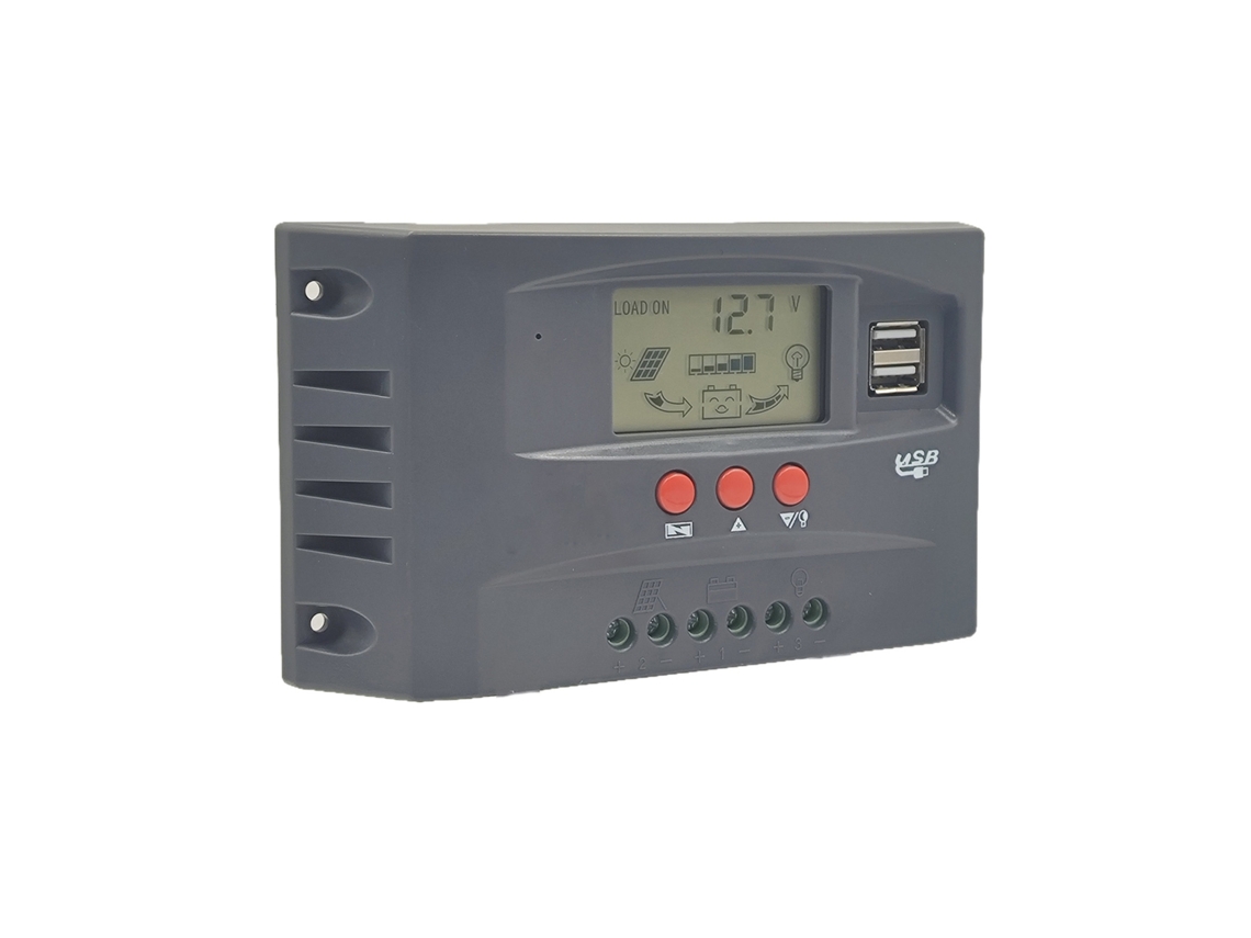 Controlador solar MPPT 2026dz de 12 V y 24 V con regulación automática de voltaje y cargador fotovoltaico de 40 A