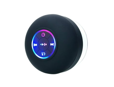 Altavoz Altavoz inalámbrico Samuriiron con luz LED Altavoz manos libres impermeable con micrófono incorporado