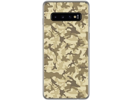 Carcasa Samsung Galaxy S10 Plus TUMUNDOSMARTPHONE Sand Camuflaje Multicolor