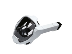Máscara De Snorkel Integral Con Sistema De Respiración Seca, Antivaho, Antifugas Y Visión Panorámica De 180° Para Adultos.
