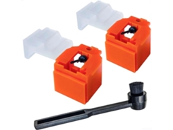Lote De 2 Agujas Atn3600l Para Tocadiscos Audio Technica At Lp60, Pl50 Pl300 Lp2d Y Cepillos De Mantenimiento.