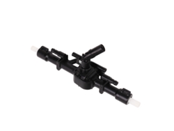 Eje Trasero De Plástico Negro Para Coche Teledirigido Mn78 A Escala 1/12, Ajuste Perfecto.