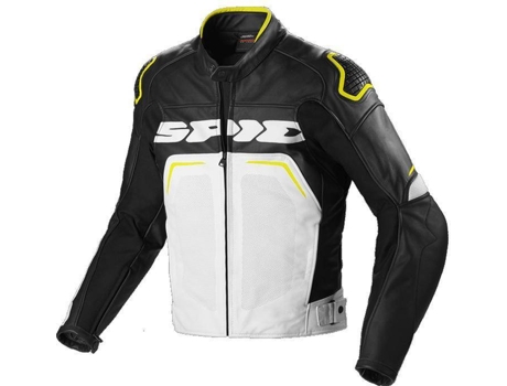 Abrigo para Hombre SPIDI Evorider Perfurada Negro para Motociclismo (50)