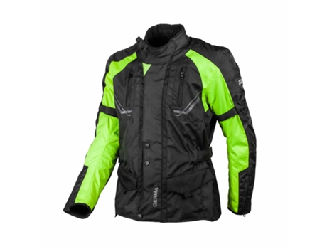 Chaqueta de Moto para Hombre GMS (XL - Poliéster - Negro)