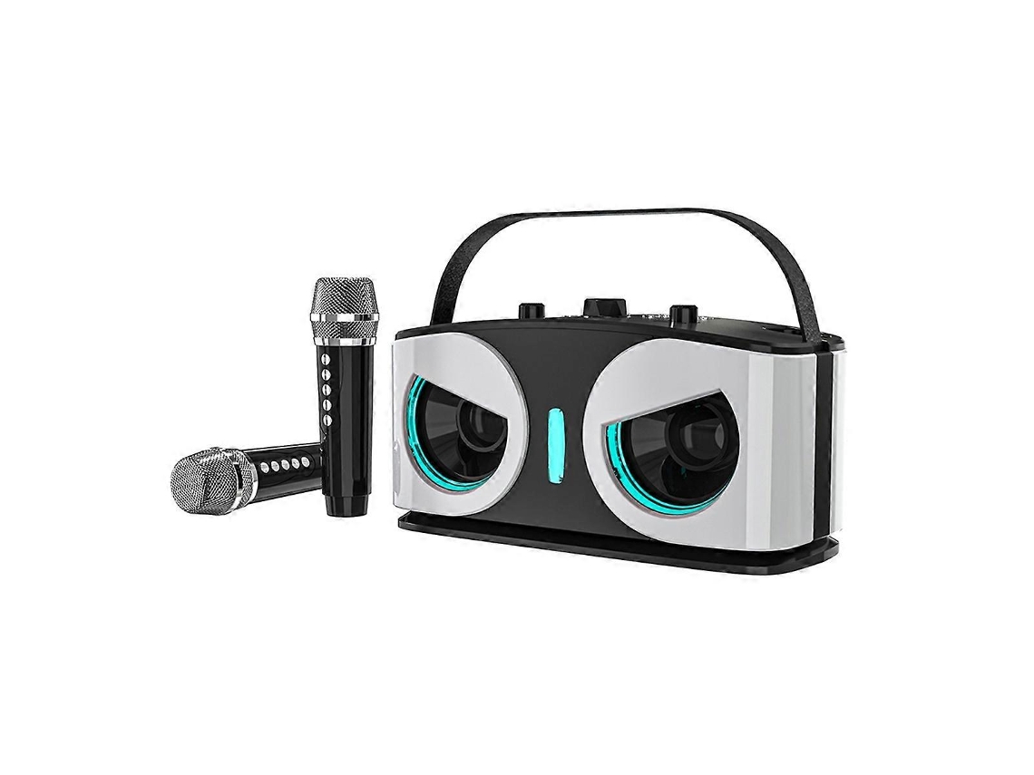 Altavoz Bluetooth Owl SD306plus, potente y portátil, con micrófonos duales de Yunzii