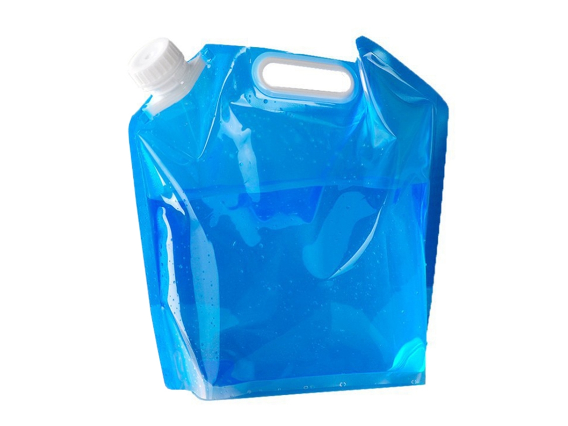 Bolsa De Almacenamiento De Agua De 5l/10l Para Camping, Senderismo, Emergencias Y Supervivencia. Ligera Y Plegable.