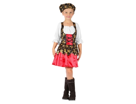 Disfraz de Niña CENTROXOGO Pirata (Tam.: 130-140 CM)