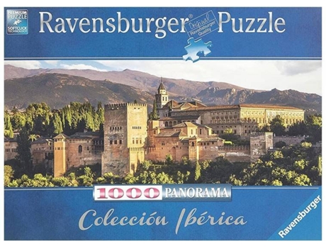 Puzzle RAVENSBURGUER Alhambra Granada (Edad Mínima: 12 Años - 1000 Piezas)