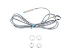 Sensor de proximidad Berm de 3 hilos con controlador de cabezal cilíndrico, 10-30 V CC, BEM08-02-PK