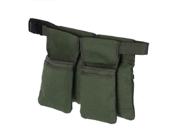 Riñonera portátil de 7 bolsillos para herramientas de jardín, impermeable, lona duradera, sin marca.
