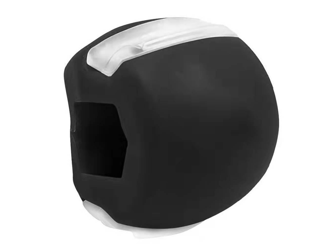Ejercitador De Mandíbula Jawline De Silicona Negro Digitallab