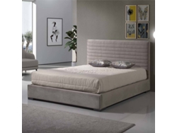 Cama de Matrimonio BAZAR MONDIALE Mia (Madera - 158x205x120 cm)