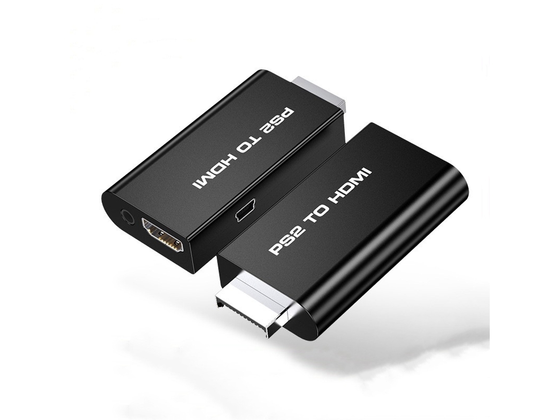 Convertidor De Ps2 A Hdmi, Adaptador De Vídeo De Ps2 A Hdmi, Convertidor De Interfaz De Alta Definición Para Consolas De Videojuegos.