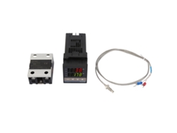 Controlador De Temperatura Digital Led Pid Rex C100 De 0°c A 1300°c Con Alarma, Ac110v-240v