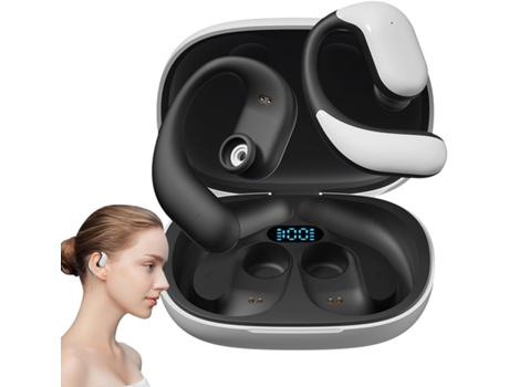 Auriculares Bluetooth inalámbricos abiertos, estéreo, ideales para deportes - CHRONUS.