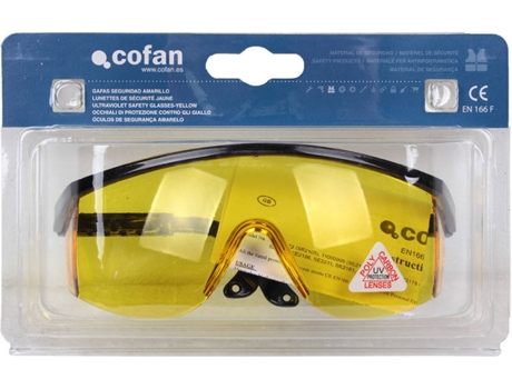 Gafas de Seguridad COFAN Ultravioleta