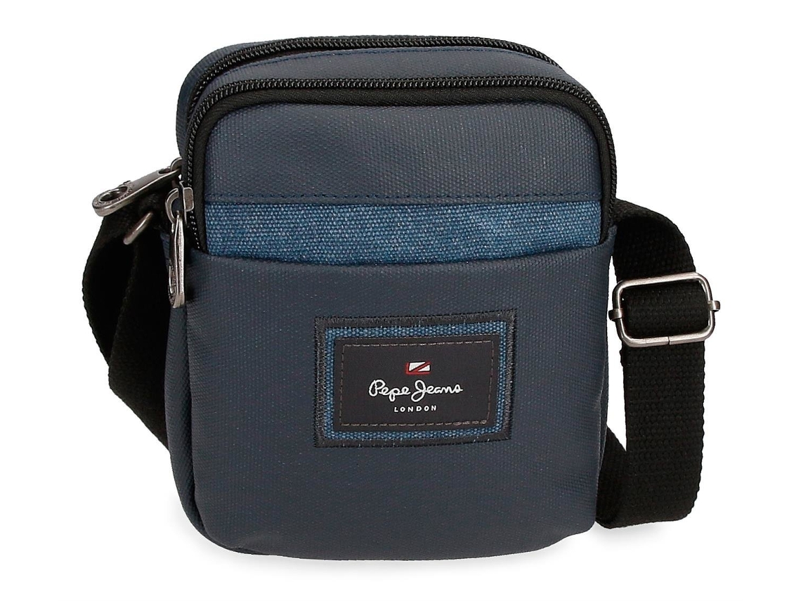 Bolsa de Hombro PEPE JEANS Court Algod n Hombre Azul Worten.es