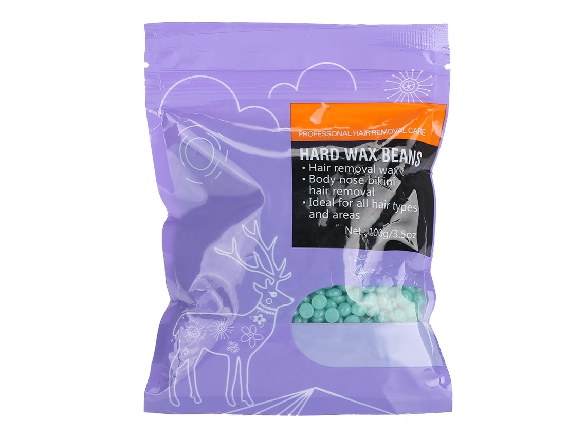 Ceras Duros Para Depilación De Axilas Cuerpo Bikini 100g Peluquería Belleza