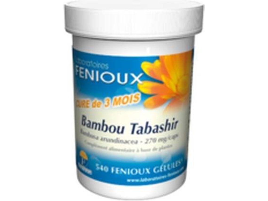 Complemento Alimentar FENIOUX Bambú De Tabasir (540 cápsulas)