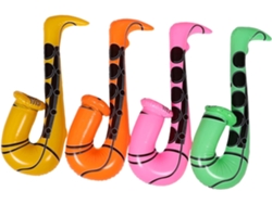 Juguete Inflable, Accesorios Inflables Para Fotomatón De 4 Piezas, Saxofón Falso Para Fiestas