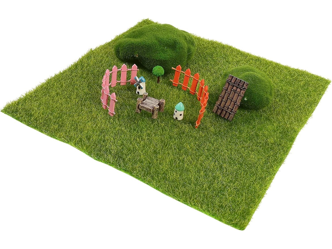 1 Adorno Micro Paisaje Para Jardín, Decoración Musgo, Miniaturas Pequeñas, Terrarios, Decoraciones,