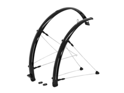 Guardabarros con fijación clásica de varilla de acero inoxidable STRONGLIGHT E-Bike (x2)