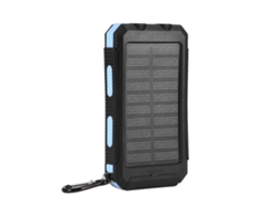 Kit De Banco De Energía Solar (faros Led Duales Con Brújula)