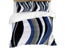 Juego Ropa Cama Piezas Funda Nórdica Microfibra Almohada Juego Niños Adultos 240x260cm 240 X 260 Cm 65