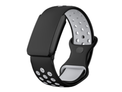 Pulsera Ajustable Bicolor Transpirable De Silicona Para Whoop 5.0 (negro Y Gris) Czhhmart