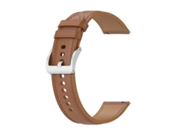 Pulsera para Garmin Vivoactive 3 Correa de cuero marrón claro Chennnls