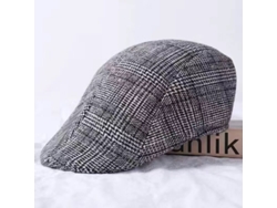 Boina Plana Para Homem, Gorro De Jornal Para Menino, Gorro Com Ventilação Ajustável, Padrão Europeu*