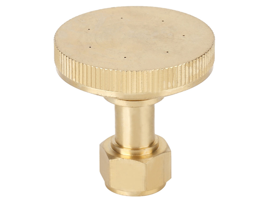 Boquilla De Pulverización Recta Con Rosca Hembra De 1/4", De Latón, Con 7 Orificios, Para Riego, Jardinería Y Agricultura.