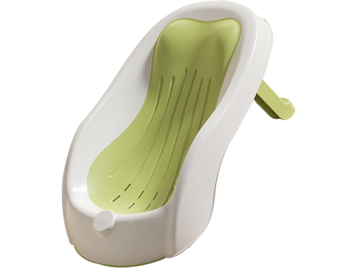 Soporte de esquina para bañera, antideslizante, para recién nacidos, accesorio portátil y seguro de color gris. SFUSHOS