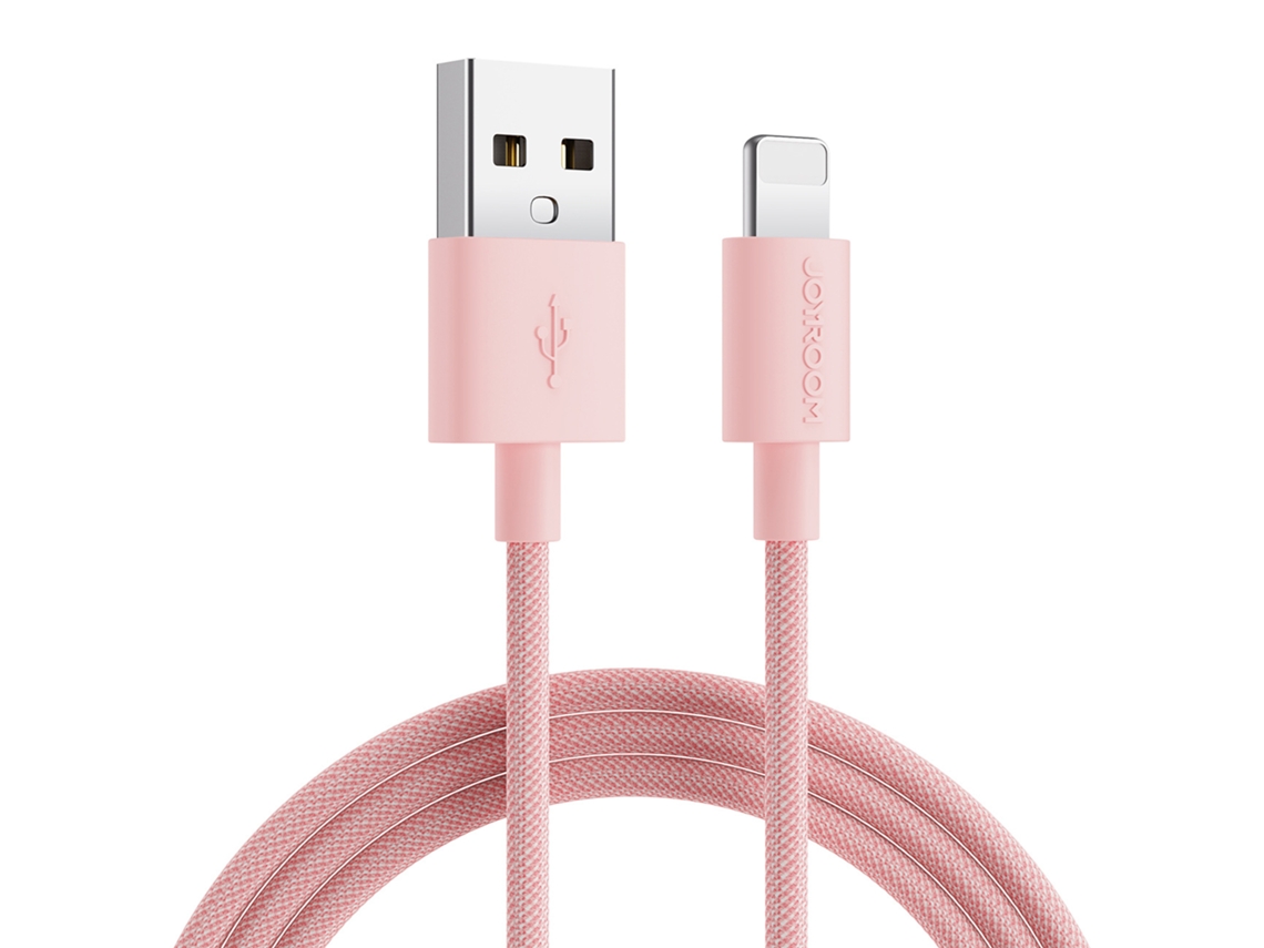 Cable Datos Usb Lightning Joyroom Rosa