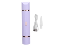 Trimmer Eléctrico Para Mujer De Cabeza Dual Recortadora Bikini Depiladora Para Axilas Piernas Manos Morado
