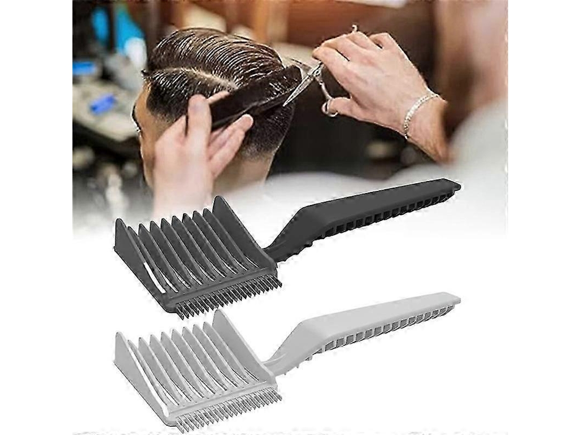 Peine para degradados, peine para cabello de hombre, peine para posicionar el arco, peine auxiliar para peluqueros