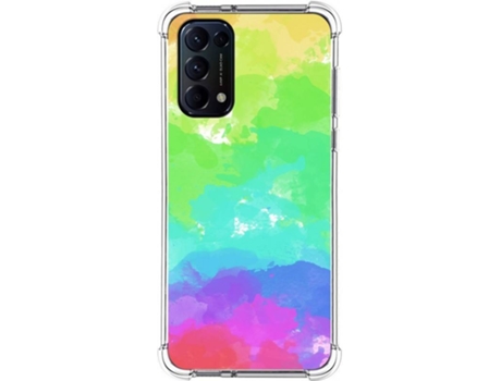 Carcasa Oppo Find X3 Lite 5G TUMUNDOSMARTPHONE Acuarela 03