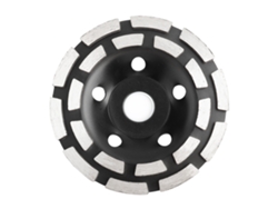 Disco de Corte Diamantado Duas Fileiras Para Serra Diamante Preto (125mm)