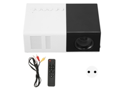 Proyector Led Mini 25-30 Ansi Lum 1080p Hd Wifi Portátil Para Películas Con Plug Eu