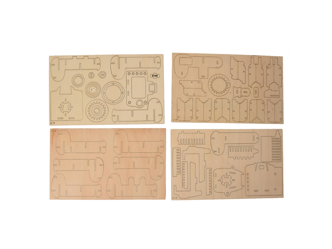 Juguete De Rompecabezas 3d De Madera En Forma De Cámara Para Niños, Juguete Educativo De Rompecabezas