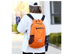 Mochila plegable azul de gran capacidad para actividades al aire libre, 20L, senderismo, viajes, modelo para hombre/mujer.